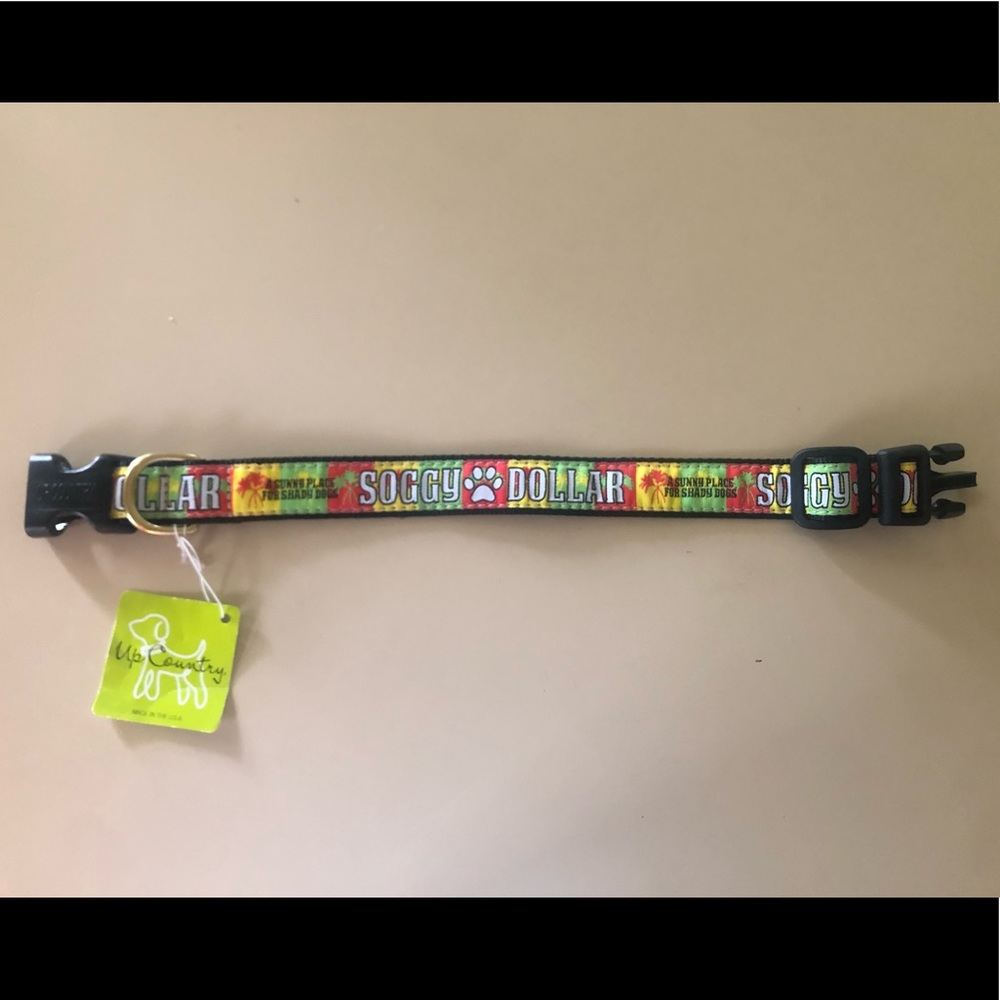 Soggy Dollar dog collar
